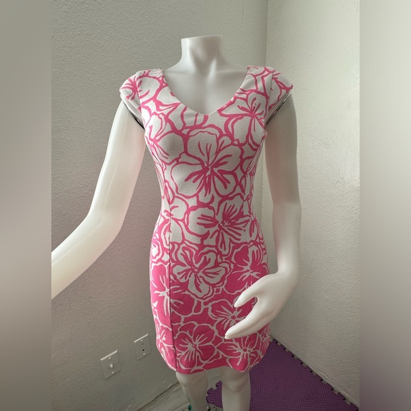 Lilly Pulitzer Floral Print Dress - Picture 1 of 7